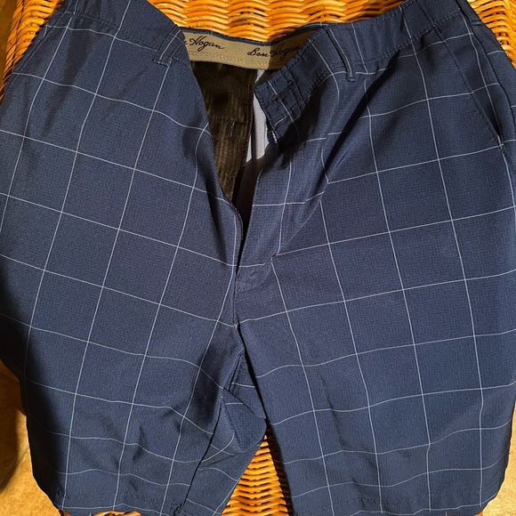 Hogan Other - Ben Hogan Navy Checkered Men's Shorts 32sz